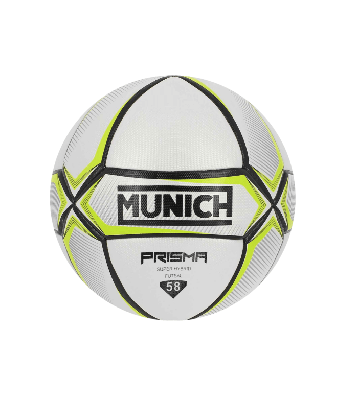 BALON PRISMA INDOOR BLANCO/AMARILLO FLUOR T62