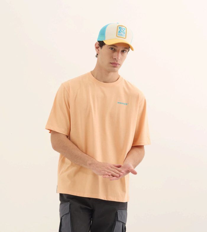 STREETWEAR T-SHIRT APRICOT